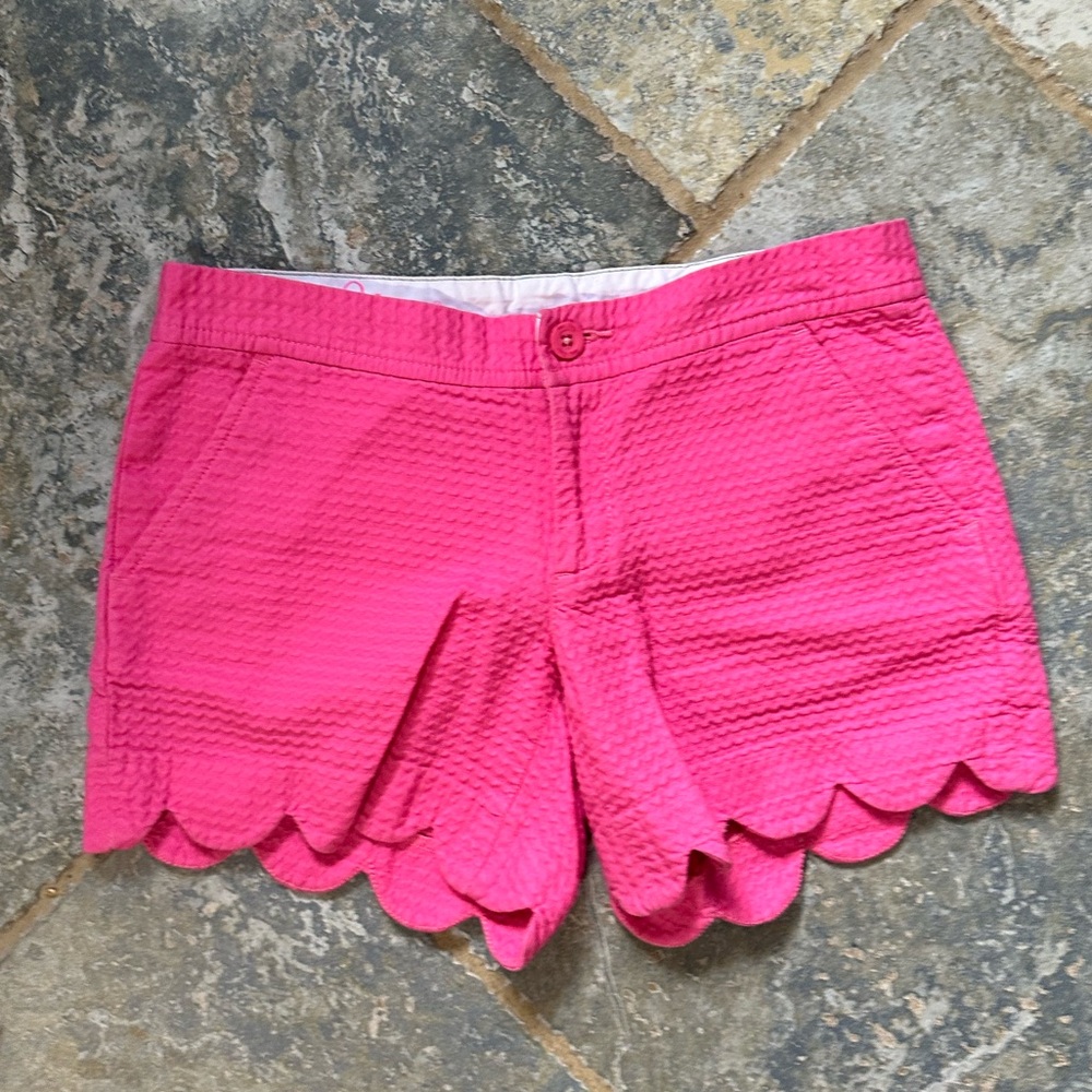 Lilly Pulitzer 00 Bright Pink Shorts